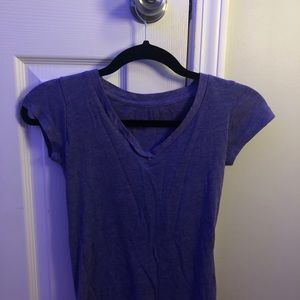 Purple V Neck